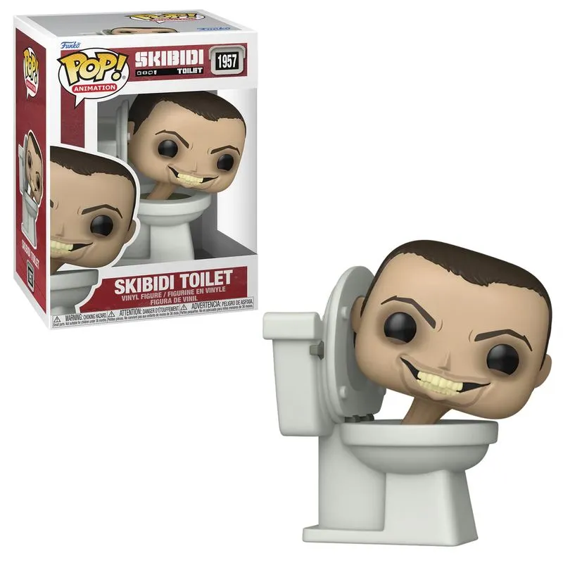 Boneco Funko Pop! Skibidi Toilet – Skibidi Toilet + 5%OFF no PIX