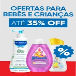 Produtos para Bebês e Crianças com até 35%OFF + Desconto R OFF na primeira compra acima de R$ 120 pelo APP Rosário