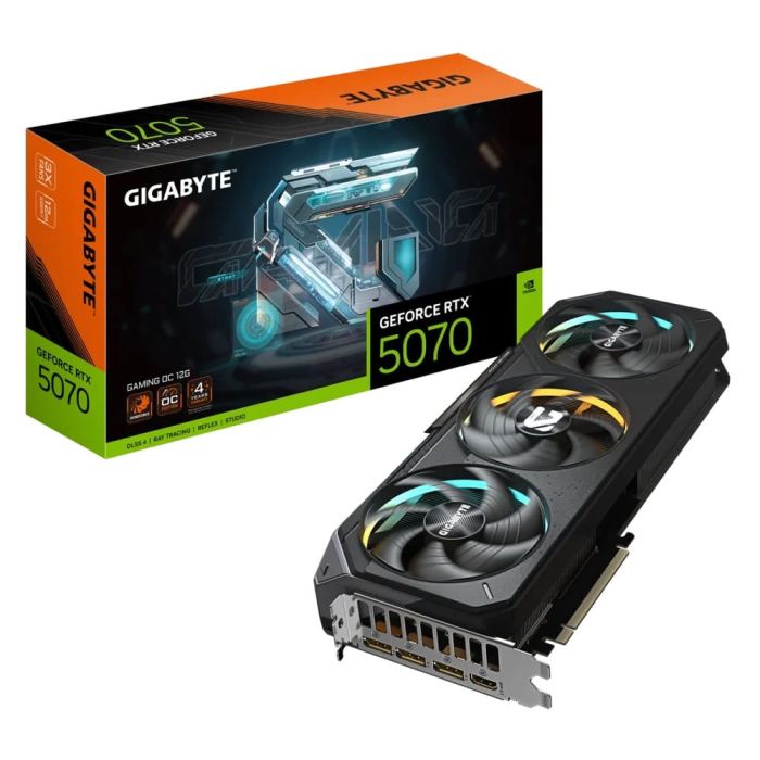 -10% Placa de Vídeo Gigabyte GeForce RTX 5070 Gaming OC 12GB GDDR7 192 Bits – +10%OFF no PIX