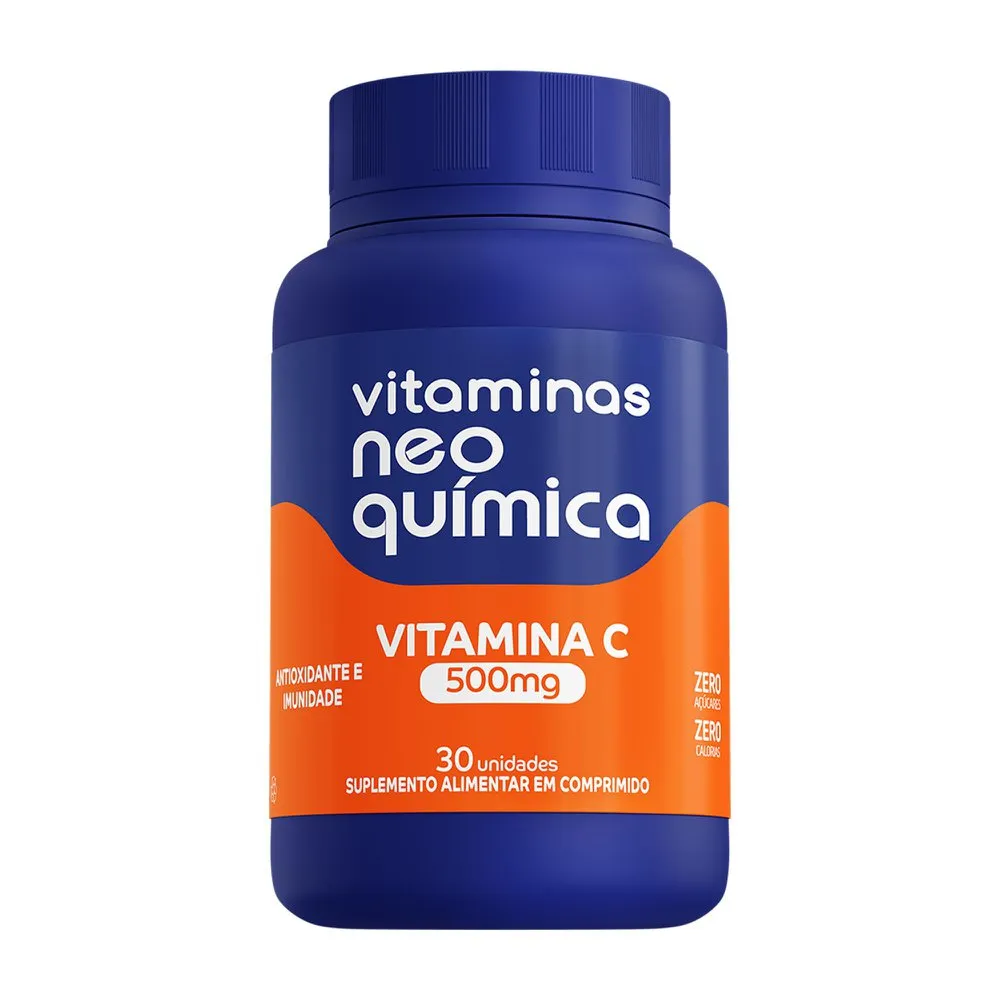 -53 %OFF Vitamina C Neo Química Zero Açúcar 500mg – 30 Comprimidos na Drogasmil