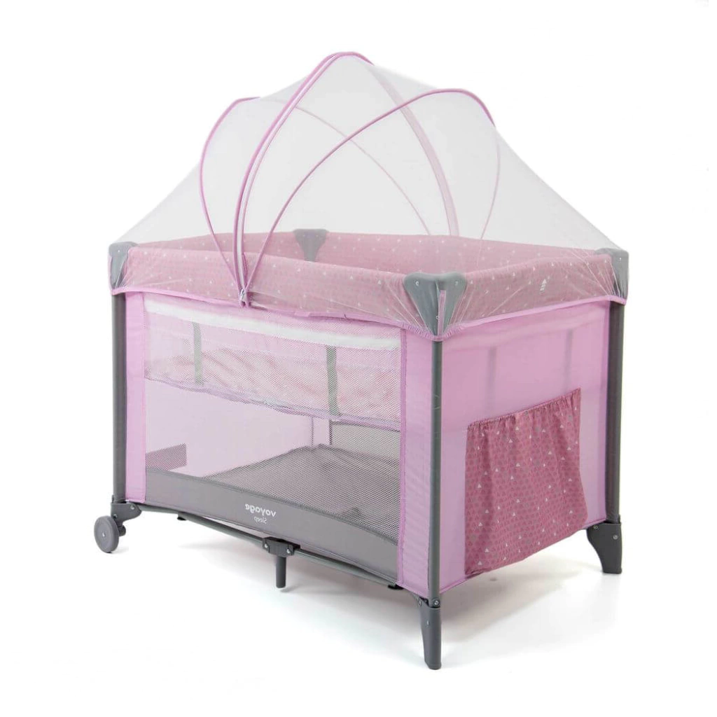 -43%OFF Berço Portátil Sleep Rosa – Voyage