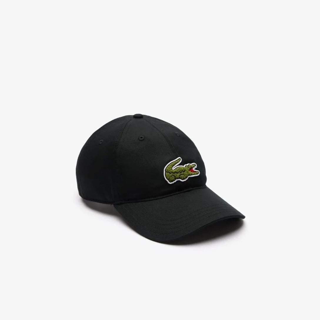 -34%OFF Boné Lacoste de Sarja com Insígnia de Crocodilo