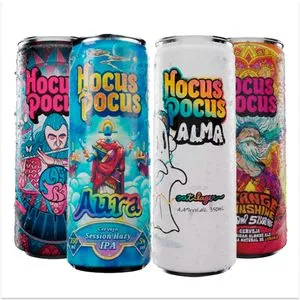 -52%OFF Kit Degustação 4 Cervejas Hocus Pocus 350ml