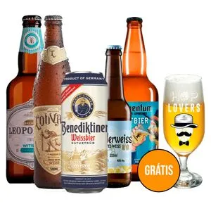 -37%OFF Kit de Cervejas de Trigo + Taça Grátis