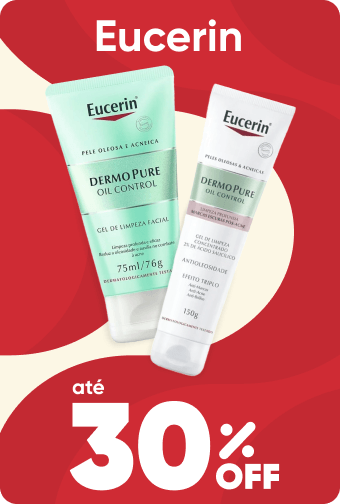 Campanha Eucerin Produtos com até -30%OFF