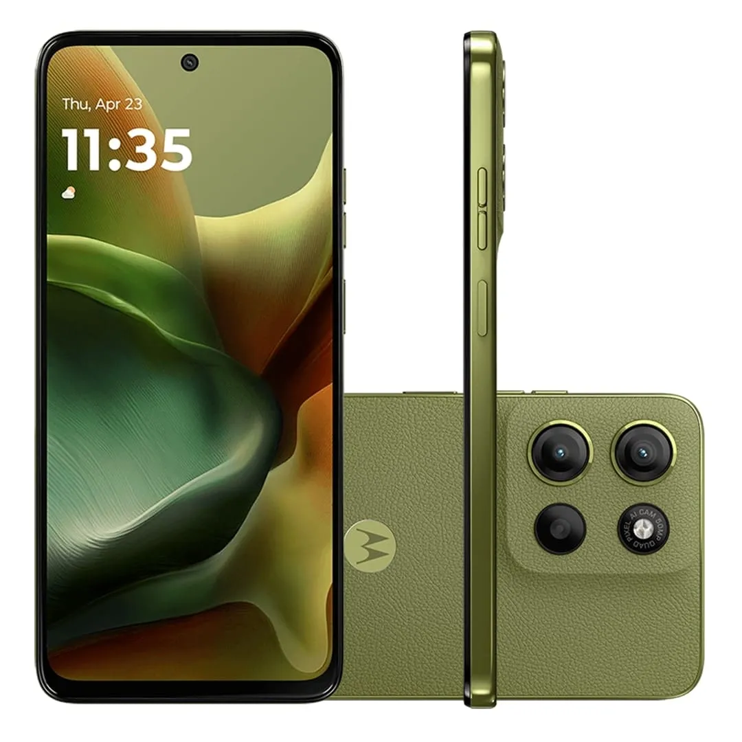 -27%OFF -50R$ OFF com CUPOM Smartphone Motorola Moto G15 256GB 12GB de RAM Verde