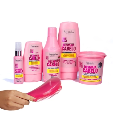 -24% OFF Kit Desmaia Cabelo Completo Forever Liss – Ganhe Escova Desembaraçadora