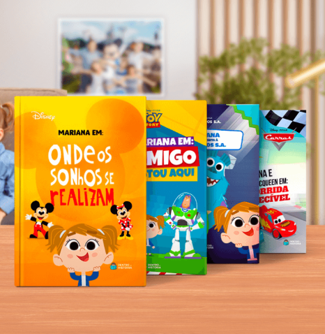 -20%OFF Coleção Magia Disney 4 livros na Dentro da Historia
