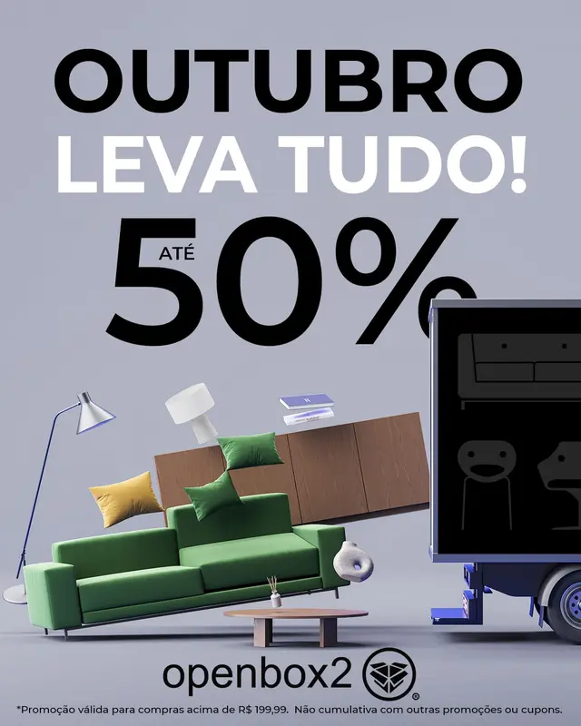 Outubro Leva Tudo até ´-50%OFF na OpenBox2