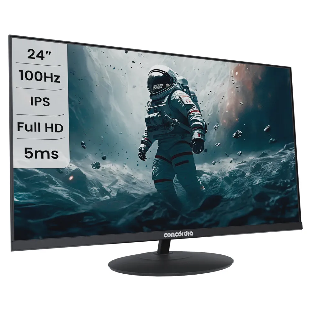 -48%OFF + 10%OFF no pix Monitor Concórdia Gamer 24″
