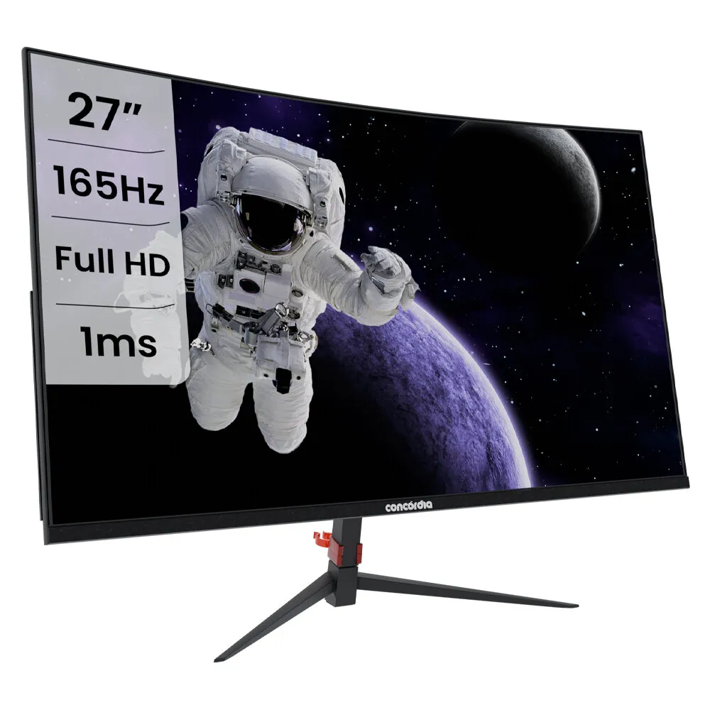 -42%OFF + 10%OFF a vista Monitor Concórdia Gamer Curvo